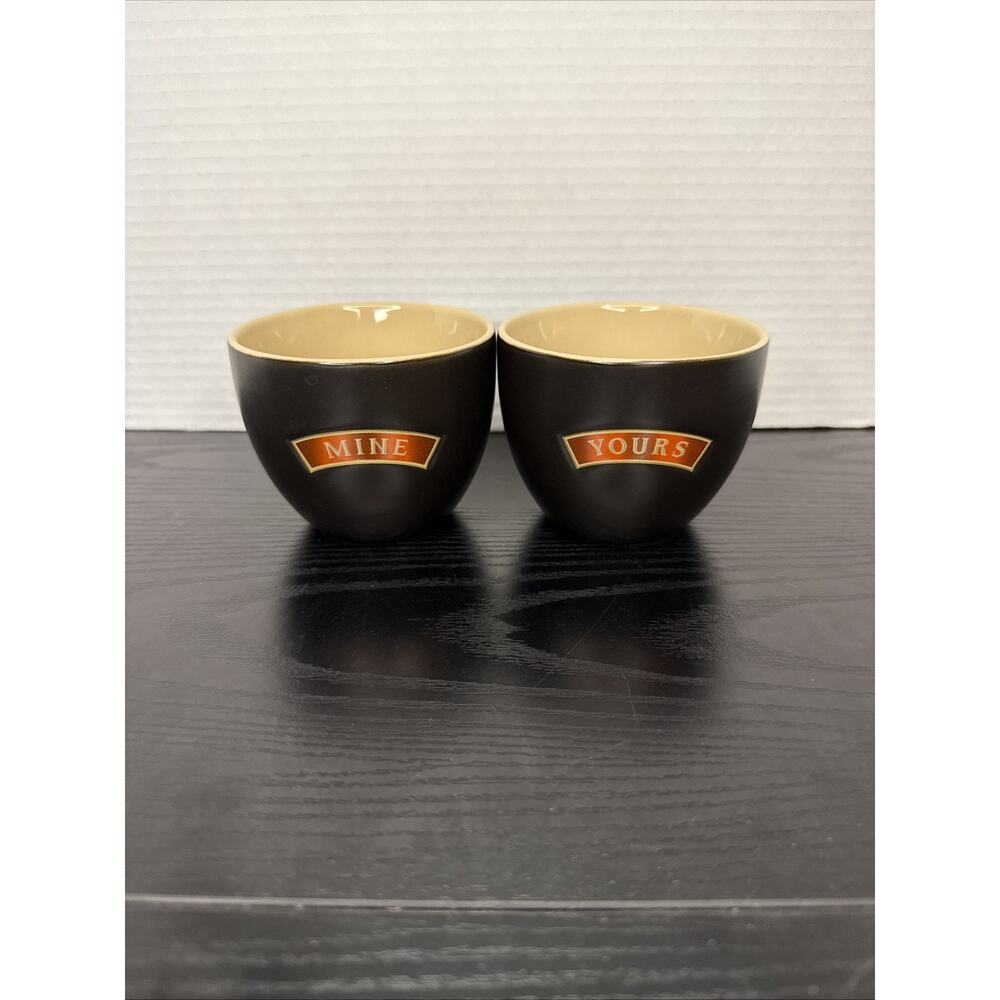 Bailey's Irish Cream -Set of 2Yours & Mine Expresso Coffee Cups Mugs